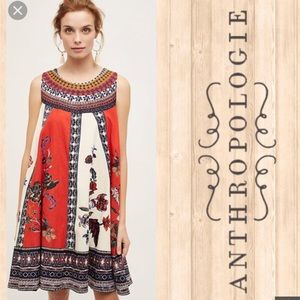 Maeve Cirque Swing dress from Anthropologie